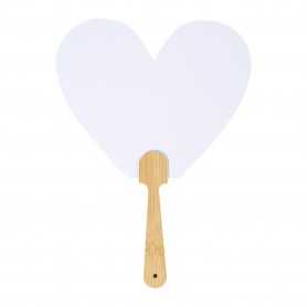 Ventaglio personalizzabile Bianco