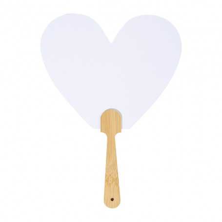 Ventaglio personalizzabile Bianco