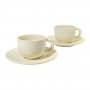 Set tazze da cappuccino Naturale