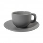 Set tazze da cappuccino Grigio