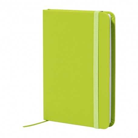 Quaderno in PU riciclata (RPU) Lime verde