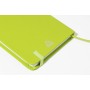 Quaderno in PU riciclata (RPU) Lime verde