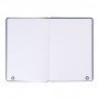 Quaderno in PU riciclato (RPU) Blu