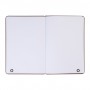 Quaderno in PU riciclato (RPU) Borgogna