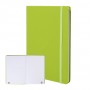 Quaderno in PU riciclato (RPU) Lime verde