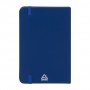 Quaderno in PU riciclato (RPU) Blu