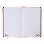 Quaderno in PU riciclato (RPU) Borgogna