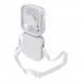 Ventilatore portatile ricaricabile in RABS Bianco