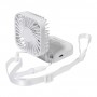 Ventilatore portatile ricaricabile in RABS Bianco