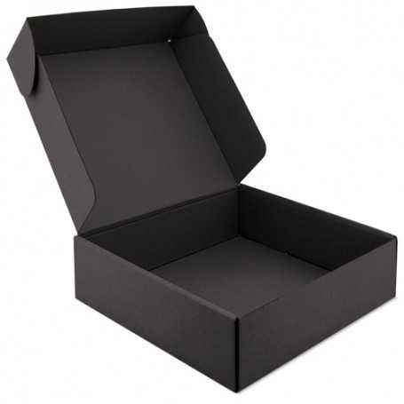 SCATOLA IN CARTONE ONDULATO “ZARIS” 11020-NE|Scatole|StampaFast