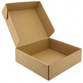 SCATOLA IN CARTONE ONDULATO ZARIS 11020-KRAFT