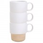 TAZZA IMPILABILE CON BASE IN BAMBÙ SUBLIMAZIONE “GERARD” 11047