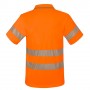 POLO CON TASCHINO E BANDE ELASTICHE RIFLETTENTI “QVO” 10957-4XL-NA