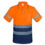 POLO CON TASCHINO E BANDE ELASTICHE RIFLETTENTI “QVO” 10955-3XL-NA-MA