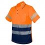 POLO CON TASCHINO E BANDE ELASTICHE RIFLETTENTI “QVO” 10955-3XL-NA-MA