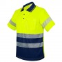 POLO CON TASCHINO E BANDE ELASTICHE RIFLETTENTI “QVO” 10953-3XL-AM-MA