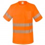 T-SHIRT CON TASCHINO E BANDE RIFLETTENTI ELASTICHE QVO 10952-4XL-NA