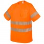 T-SHIRT CON TASCHINO E BANDE RIFLETTENTI ELASTICHE QVO 10952-4XL-NA