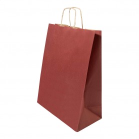 Busta regalo in carta, taglia grande Borgogna