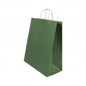 Busta regalo in carta, taglia piccola Verde