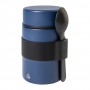 Contenitore porta pranzo termico in RSS Blu scuro