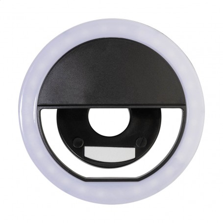 Luce anulare per selfie RABS Nero