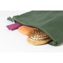 Trousse in cotone riciclato Verde