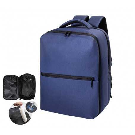 Zaino in RPET con pompa per sottovuoto Blu scuro