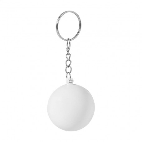 Portachiavi con antistress Bianco