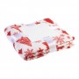 Coperta in RPET natalizia Bianco
