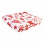 Coperta in RPET natalizia Bianco