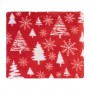 Coperta in RPET natalizia Rosso