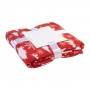 Coperta in RPET natalizia Rosso