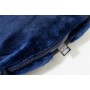 Coperta e cuscino da viaggio 2in1 Blu scuro