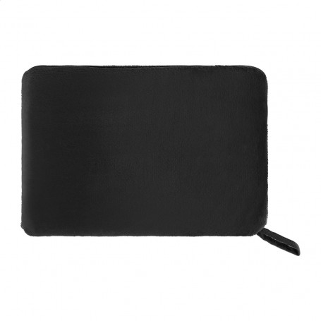 Coperta e cuscino da viaggio 2in1 Nero