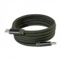 Cavo ricarica magnetico USB-C Verde scuro