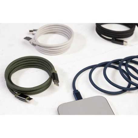 Cavo ricarica magnetico USB-C Argento