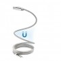 Cavo ricarica magnetico USB-C Argento