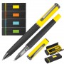 Set da scrittura in metallo REGINALD GIALLO