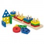 SET DI BLOCCHI GEOMETRICI IN LEGNO “DIDACTIC” 11117