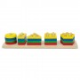 SET DI BLOCCHI GEOMETRICI IN LEGNO “DIDACTIC” 11117