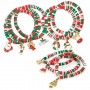 SET 10 BRACCIALETTI NATALIZI “TAIKA” 11106