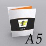Pieghevole A5 - 3 Ante / 6 Facciate - Piega Fisarmonica