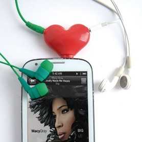 ADATTATORE CUFFIE DUO MORE C-086