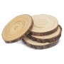 SET DI SOTTOBICCHIERI IN LEGNO JANAKI. 10125|Eco-Green|StampaFast