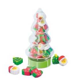 SET DI GOMME DI NATALE FIR TREE. 10129