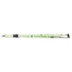 Lanyard ecologici di carta con fibbia e sgancio sicurezza