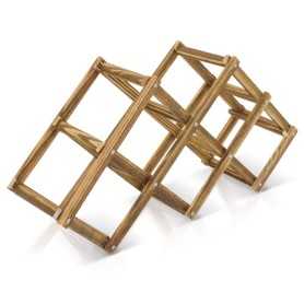 PORTABOTTIGLIE IN LEGNO DA 6 BOTTIGLIE RAK. 10032