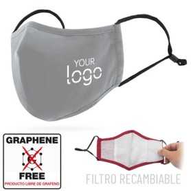 MASCHERA CON FILTRO RIUTILIZZABILE OTTIMO COMFORT CV-24-GR