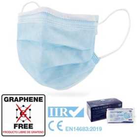MASCHERA CHIRURGICA IIR CV-25-1-AZ